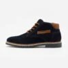 Bugatti CAJ - Casual Lace-ups - Dark Blue