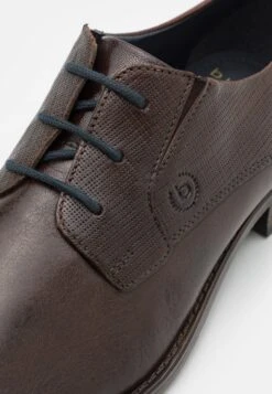 Bugatti Rinaldo - Smart Lace-Ups - Dark Brown -Coes Style Store 1730e3c0dd1a47d19d3ccf12421cc77a