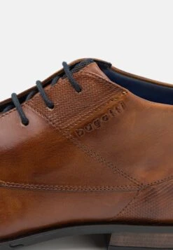 Bugatti Gapo - Smart Lace-Ups - Cognac -Coes Style Store 175d6a137c7c4a9ab23ac8bb0a73df93