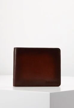 Bugatti Domus Rfid Wallet With Flap - Wallet - Cognac