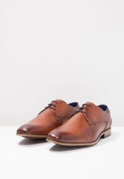 Bugatti Lace-Ups - Cognac -Coes Style Store 231e5d958a1342f689ae2d0f7c9b9469