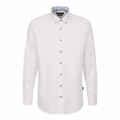 Bugatti Trim Detail Long Sleeve Shirt