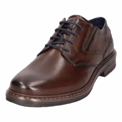 Bugatti Rigardo Gibson Lace Leather Shoe -Coes Style Store 38e77538edad8c84769658a1d3bd443d