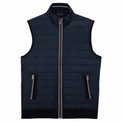 Bugatti Quilted Jersey Gilet