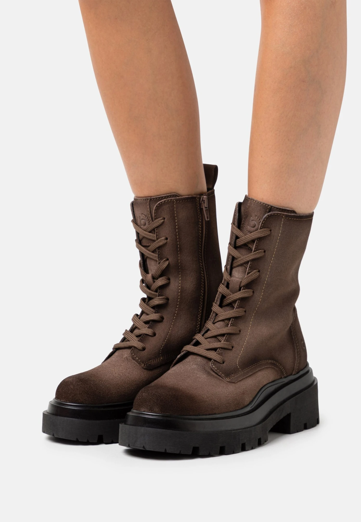 Bugatti Rahel Evo - Lace-Up Ankle Boots - Taupe 1 Bugatti Rahel Evo - Lace-Up Ankle Boots - Taupe