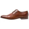 Bugatti Mattia - Smart Lace-Ups - Cognac