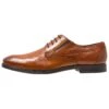 Bugatti Savio Evo - Smart Lace-Ups - Cognac