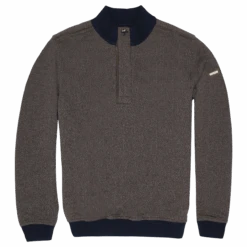 Bugatti Trim Detail 1/4 Zip Sweatshirt