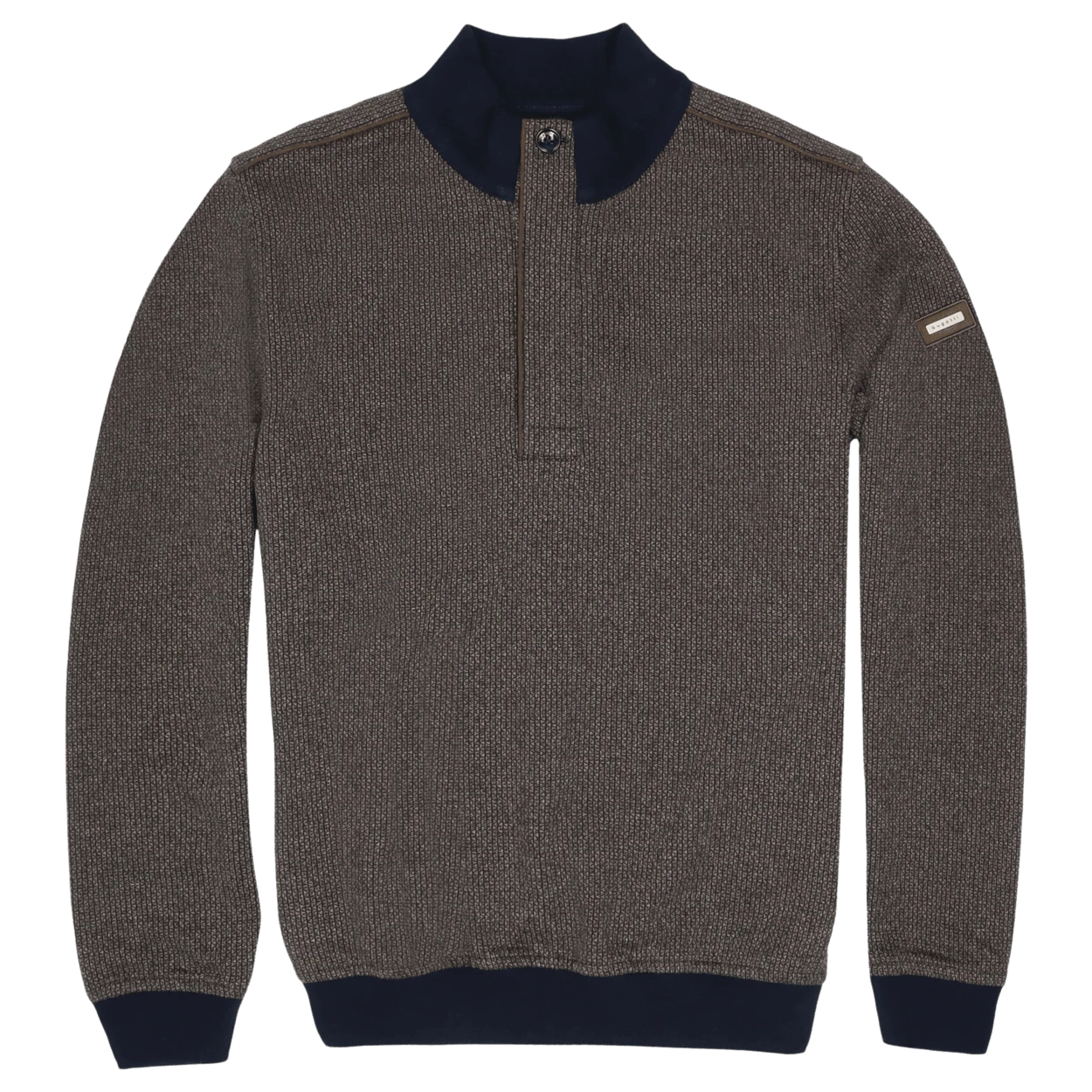 Bugatti Trim Detail 1/4 Zip Sweatshirt 1 Bugatti Trim Detail 1/4 Zip Sweatshirt