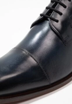 Bugatti Milko - Smart Lace-Ups - Dark Blue -Coes Style Store 57f1c1f1bd4846cca85622571e1dbbcf