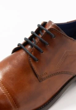 Bugatti Lair - Smart Lace-Ups - Cognac -Coes Style Store 58cda121833c4fcfbd332d36eff9161e