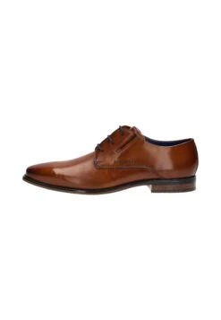 Bugatti Armo Comfort - Smart Lace-Ups - Cognac