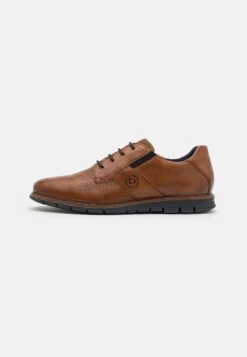 Bugatti Simone Comfort - Casual Lace-Ups - Cognac