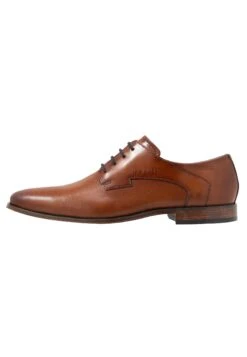 Bugatti Lucas - Smart Lace-Ups - Cognac
