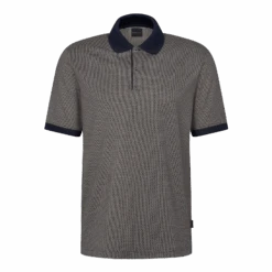 Bugatti Texture Pattern Polo
