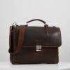 Bugatti BRIEFBAG SMALL - Briefcase - Brown