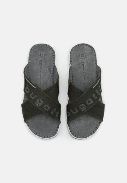 Bugatti Sani - Mules - Dark Green -Coes Style Store 8943c3dc24f04fafa4cadf7a563bd572