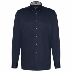 Bugatti Long Sleeve Plain Shirt