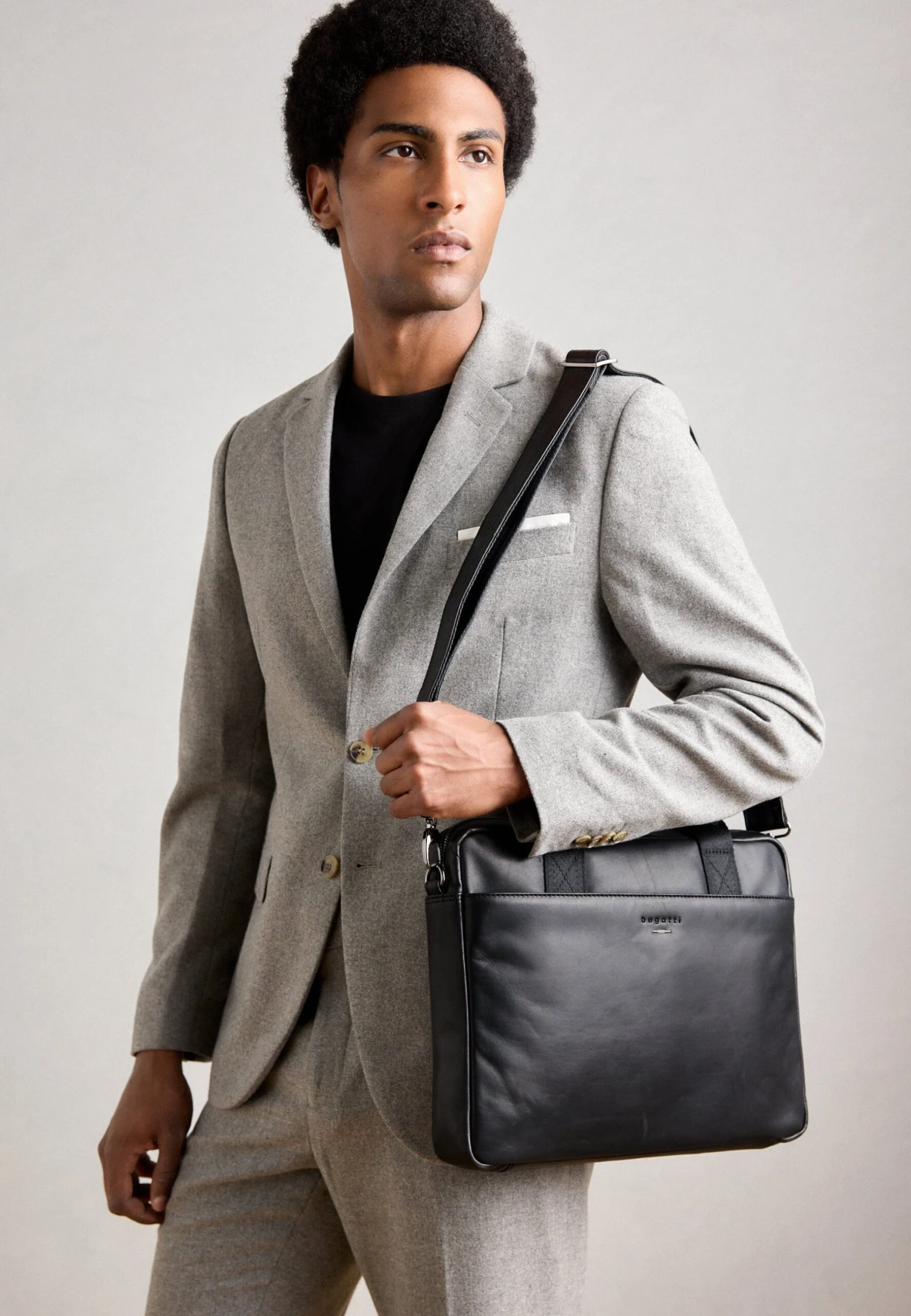 Bugatti ROMEO - Briefcase - Schwarz 2 Bugatti ROMEO - Briefcase - Schwarz - Image 2