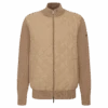 Bugatti Suede Effect Quilted Jersey Jacket