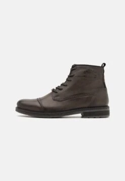 Bugatti Mirato - Lace-Up Ankle Boots - Dark Grey