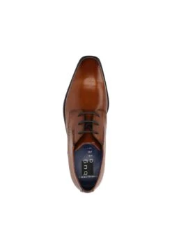 Bugatti Armo Comfort - Smart Lace-Ups - Cognac -Coes Style Store a70cfe2d233942569e7edeefe209936c