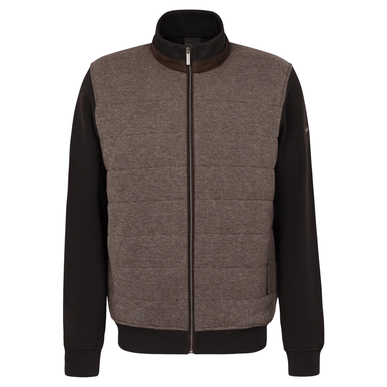 Bugatti Textured Zip Through Jersey 4 Bugatti Textured Zip Through Jersey - Image 4