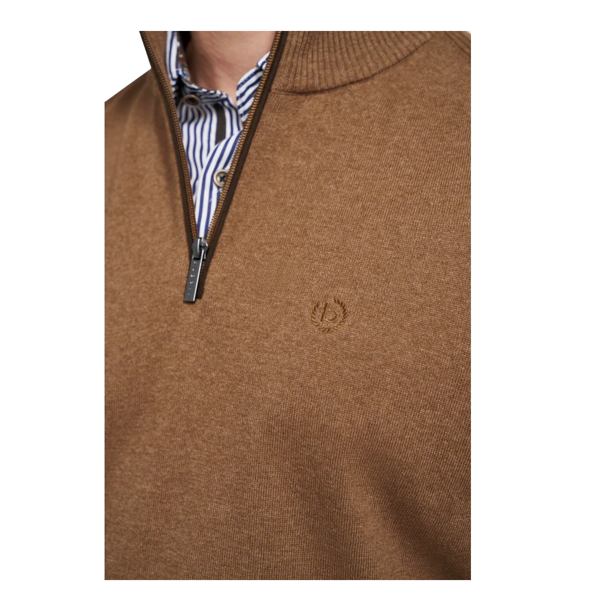 Bugatti 1/4 Zip Jumper 6 Bugatti 1/4 Zip Jumper - Image 6