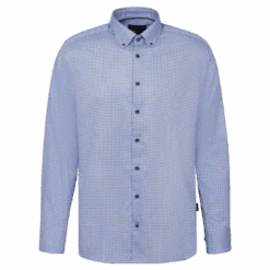 Bugatti Circle Print Long Sleeve Shirt