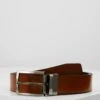 Bugatti Regular - Belt Business - Cognac/Schwarz