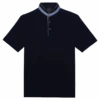 Bugatti Collarless Polo Shirt