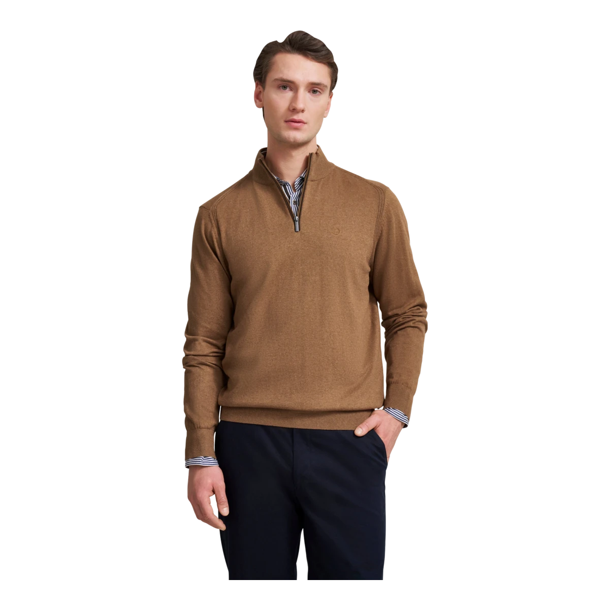 Bugatti 1/4 Zip Jumper 3 Bugatti 1/4 Zip Jumper - Image 3