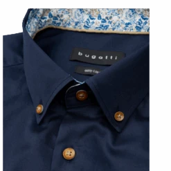 Bugatti Trim Detail Long Sleeve Shirt -Coes Style Store e9fae533a5b1a114cdb1c3ed0b3b2058