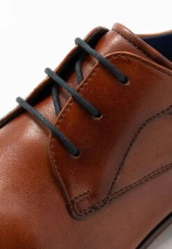 Bugatti Morino - Smart Lace-Ups - Cognac -Coes Style Store f049374127e44822a2a781c7a9dac4f1