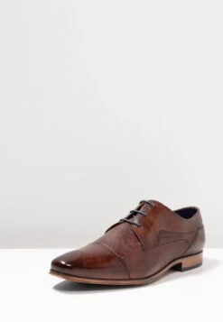 Bugatti Morino - Smart Lace-Ups - Brown -Coes Style Store f7b163fc3e854422a3c3cde060a85113